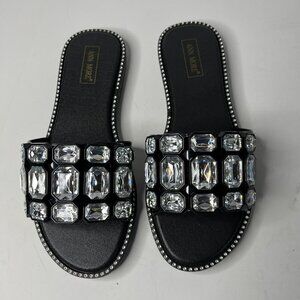 Ann More Rhinestone Sandals Women’s size 9/39